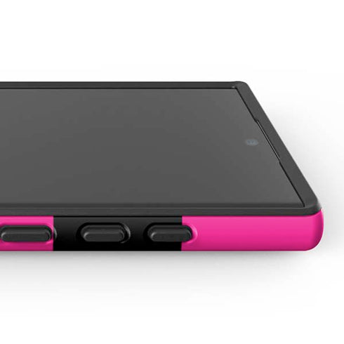 Black and Pink Arrows Galaxy S25 Ultra Impact Case